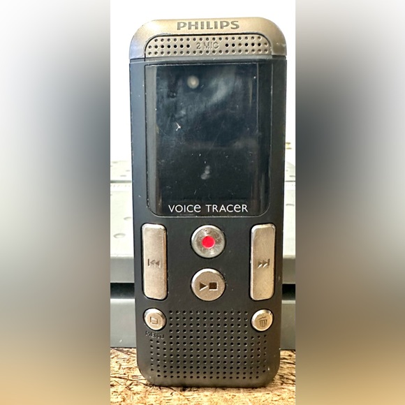Philips DVT-2500 Digital Voice Tracer 2 Mic Pocket Stereo Audio Recorder Black - Picture 3 of 10